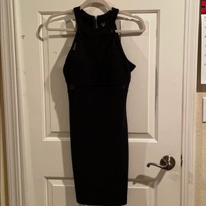 Black cocktail dress